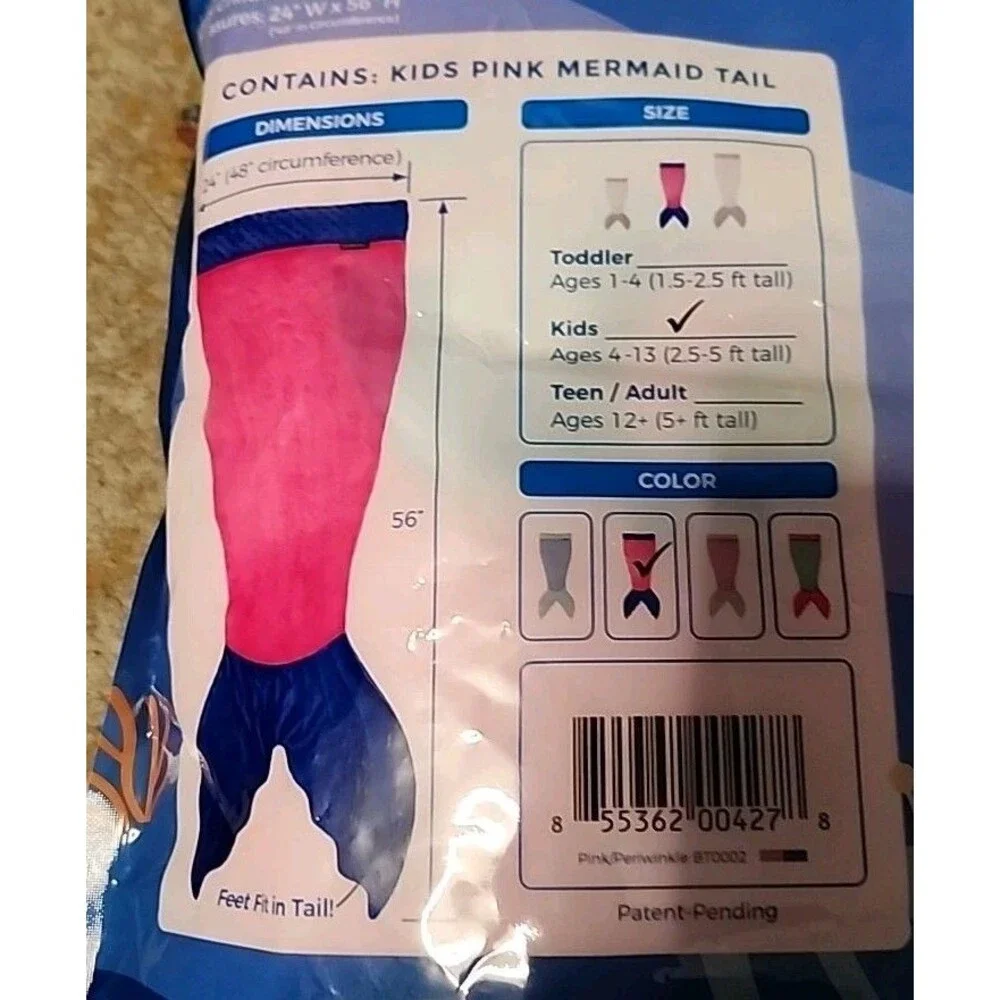 Blankie Tails Mermaid  Blanket  56